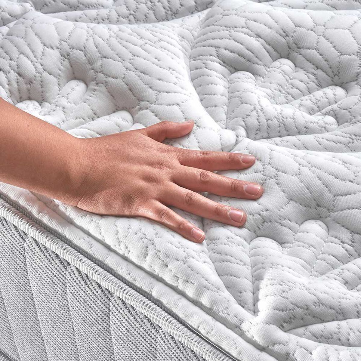Juegos de Dormitorio Cama Europea Cannon Hybrid Cotton 2 Plazas + 2 Almohadas + 1 Respaldo