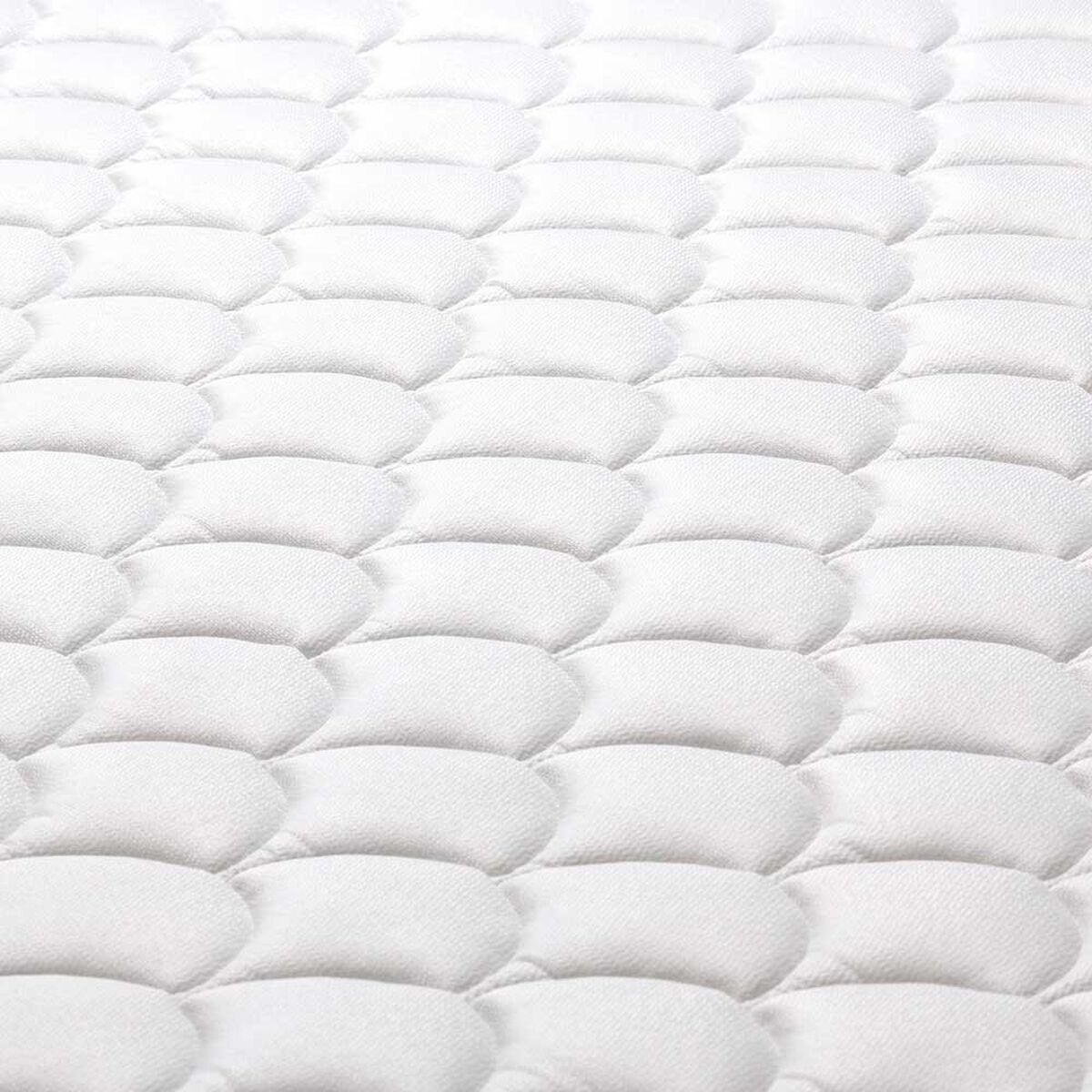 Cama Europea Rosen Base Dividida King Ergo T + Respaldo + 2 Veladores