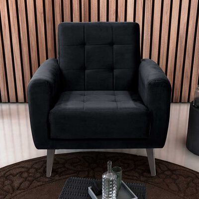 Imagen 1 del producto Poltrona Decocasa Livia E451 Negro