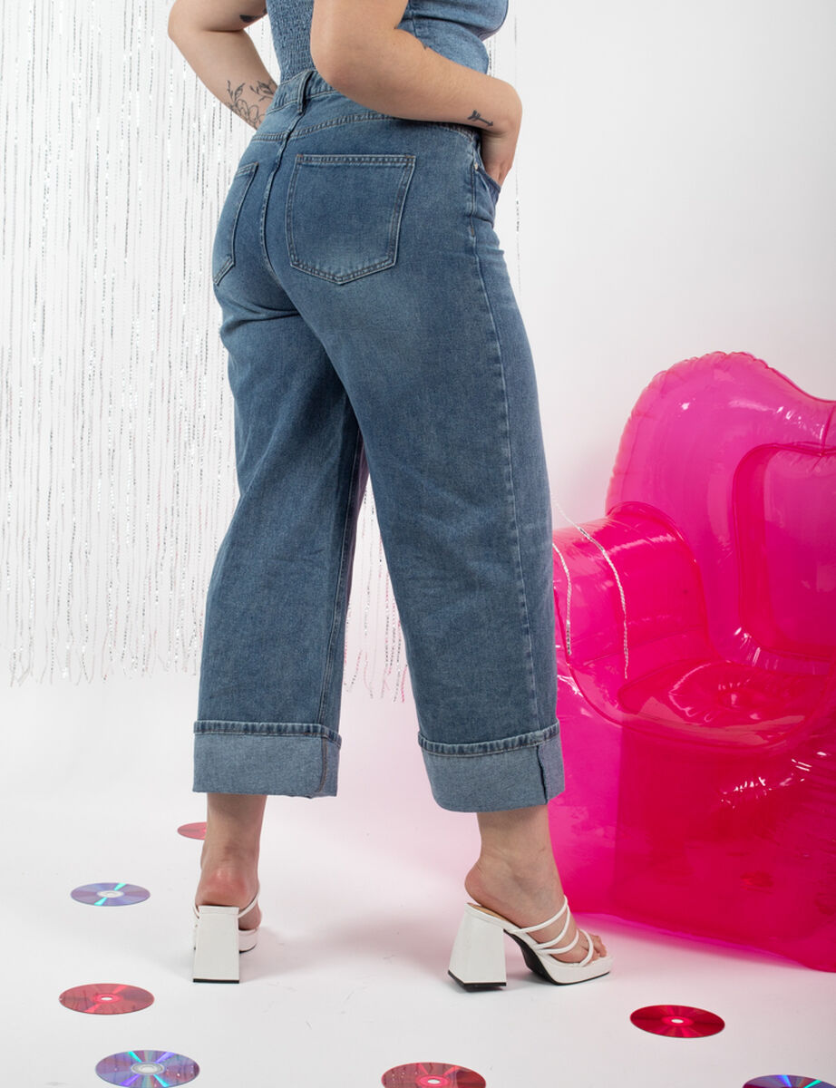 Jeans Wide Leg Mujer Extralindas