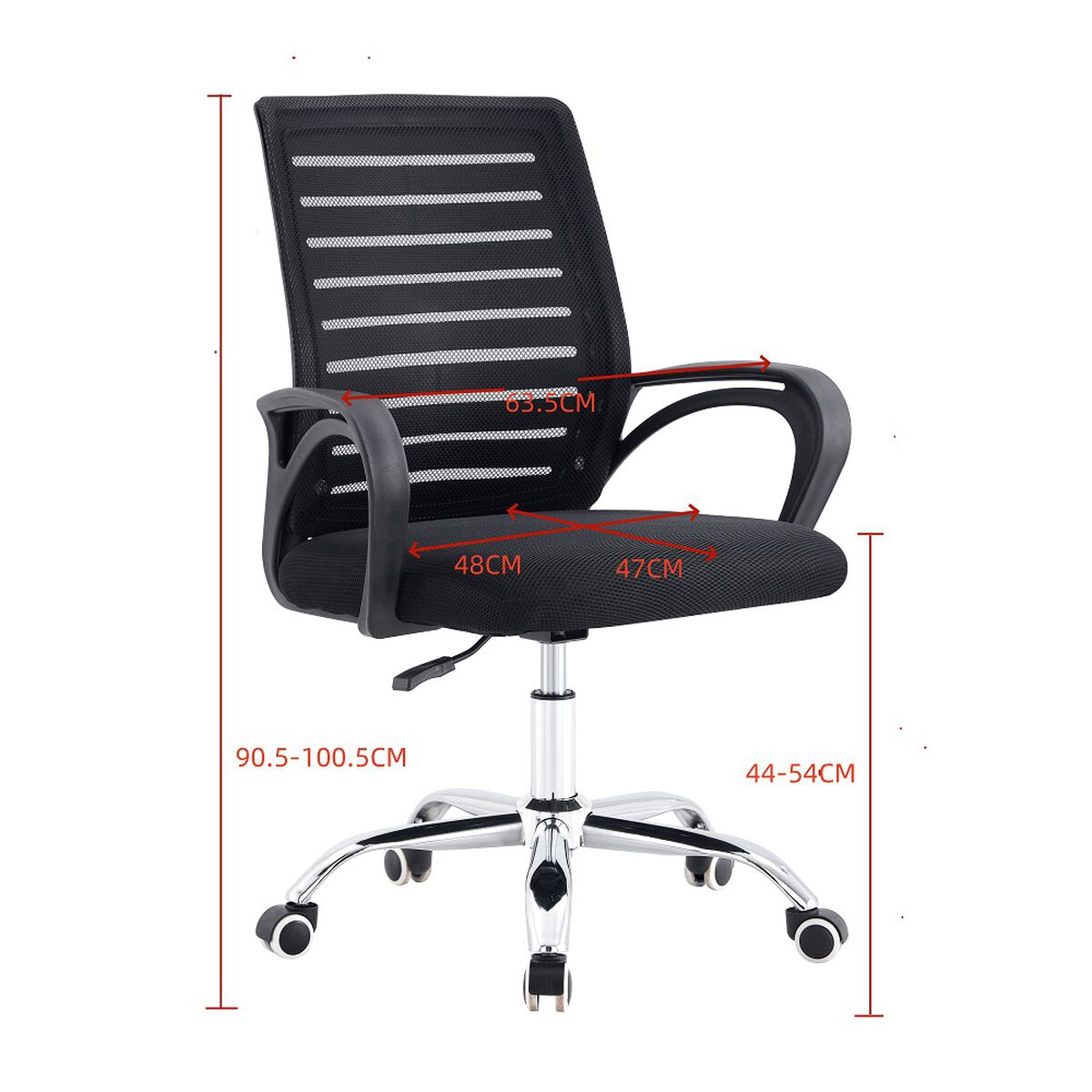 Silla Escritorio Arthome BM-807 Negro