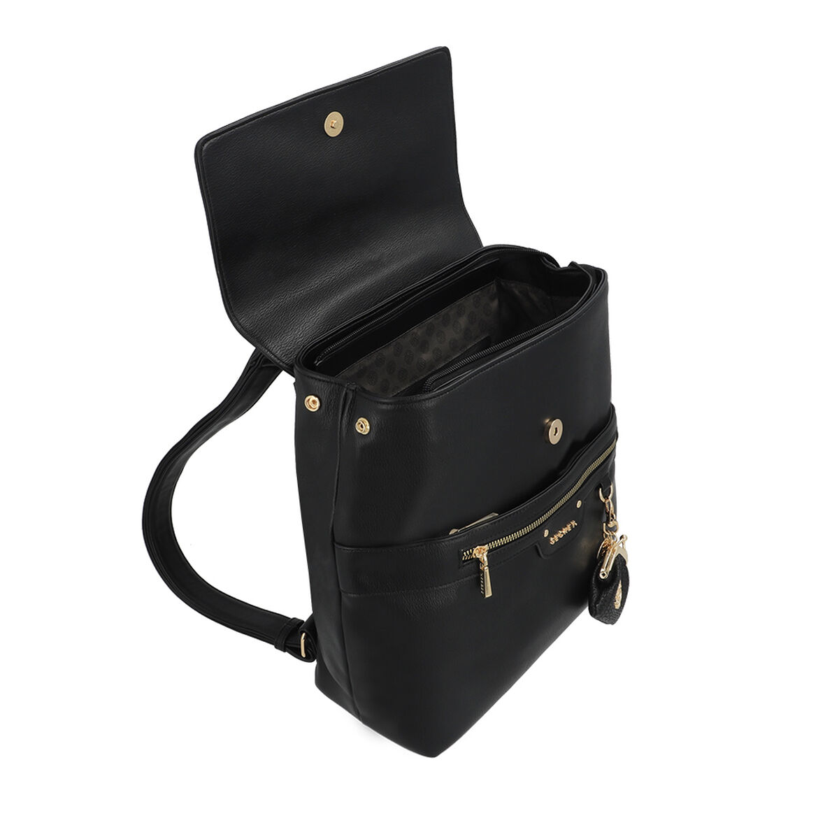 Mochila Secret Lisse FW25 L Negro