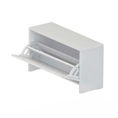 Imagen 1 del producto Zapatera Compacta Vekkahome 1 Puerta Blanca