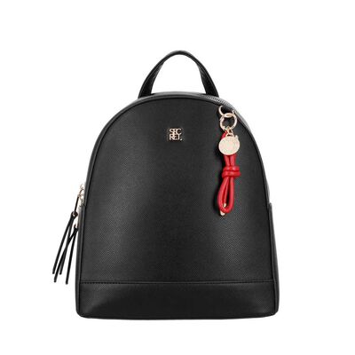 Mochila de Mujer Secret Kansas SC7 Mediana Negra