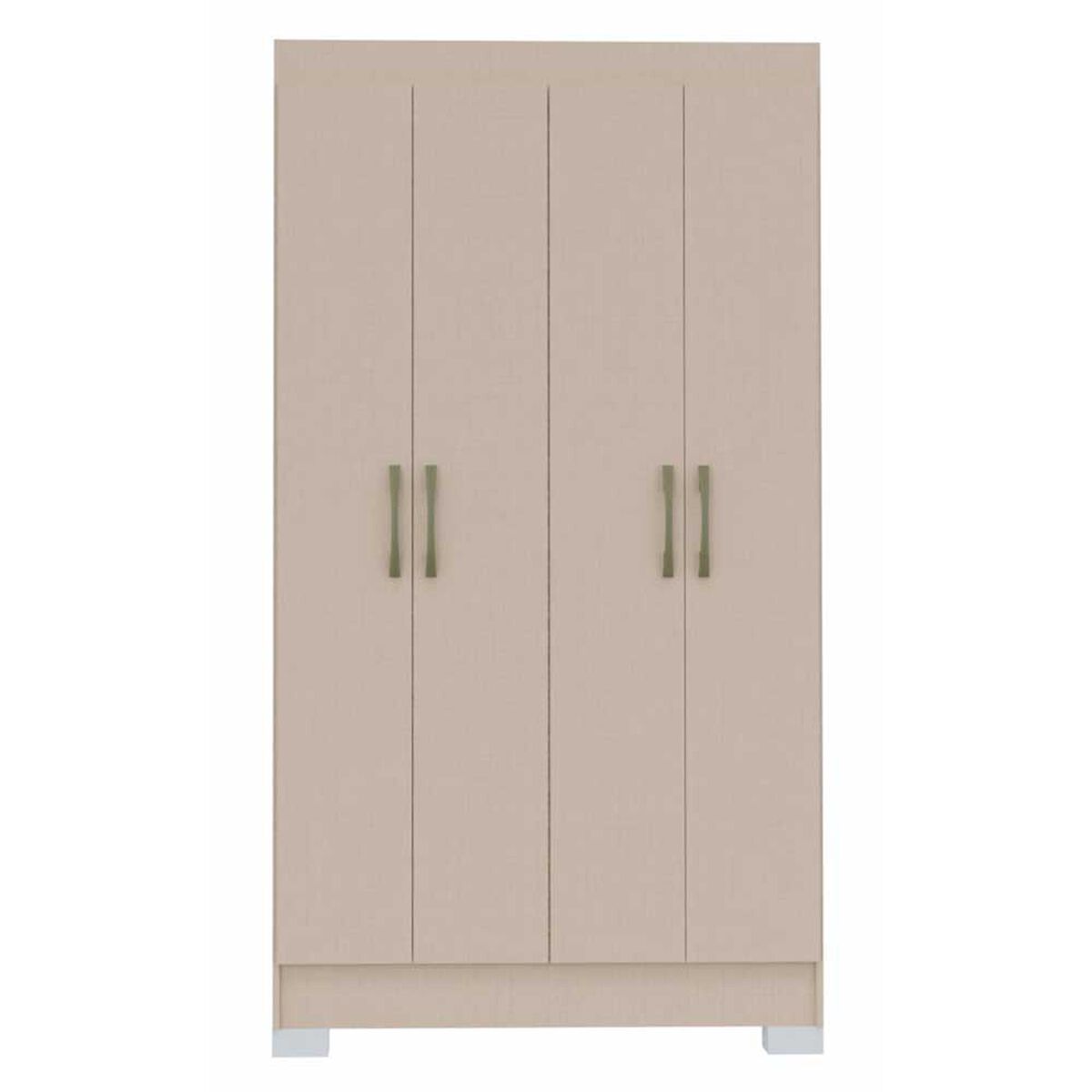 Clóset Vekkahome Roma 4 Puertas 1 Cajón Beige