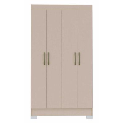 Imagen 2 del producto Clóset Vekkahome Roma 4 Puertas 1 Cajón Beige
