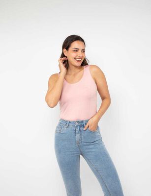 Imagen 1 del producto Polera Sin Manga Mujer Zibel Rosado