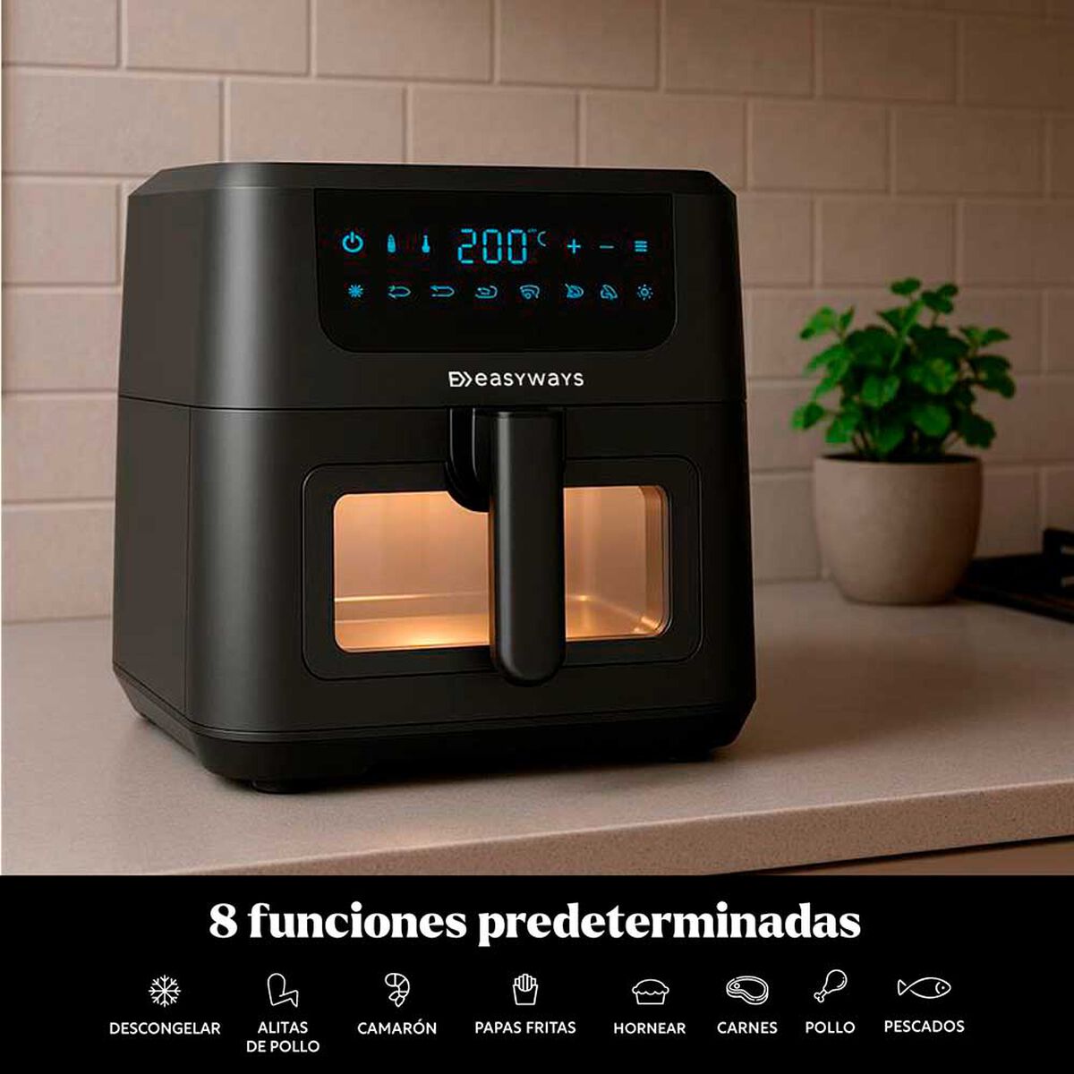 Freidora de Aire  Easyways Chic Prime 5 lts.