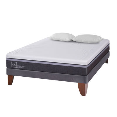 Imagen 1 del producto Cama Europea CIC 2 Plazas Ortopedic Advance + Almohadas