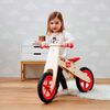 Bicicleta Balance de Madera Roja Glow Up