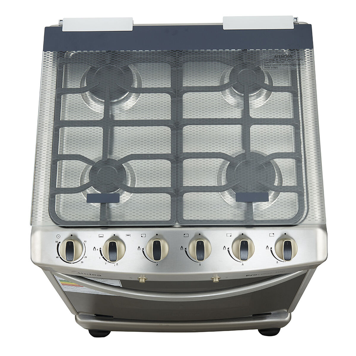 Cocina a Gas Midea MCG-4QI24NS 4 Quemadores