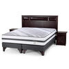 Cama Europea King Div Driven +  Set Maderas Bilbao