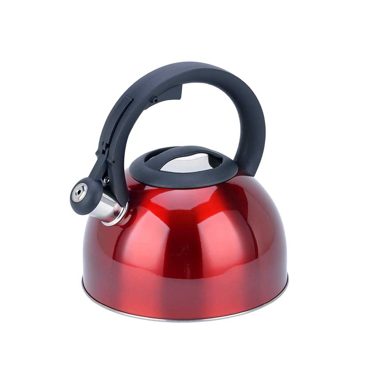 Tetera Acero Inox. Doral Minerva 3 Lts Rojo