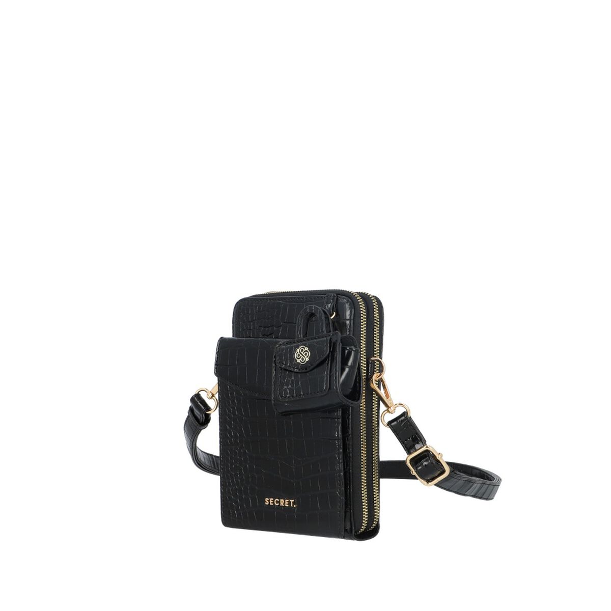 Portacelular Secret Bucarest FW25 XL Negro
