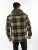 Chaqueta Peluda Tartán Hombre Icono