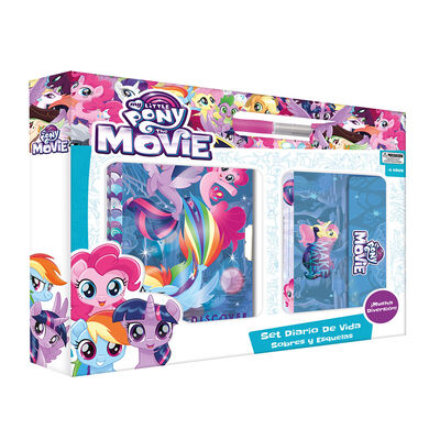 Set Diario Con Lapiz Sobres Y Esquelas 23X20 Cm My Little Pony Hasbro