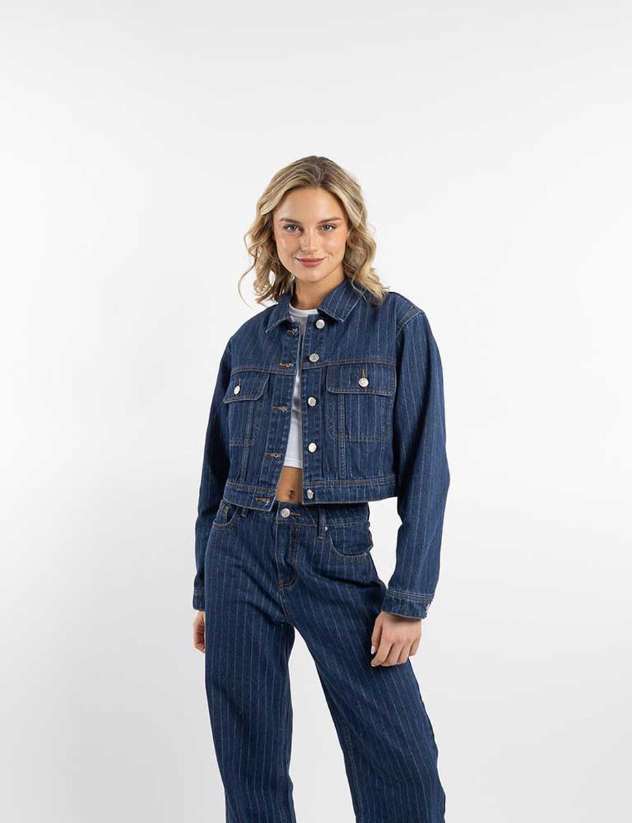 Chaqueta Denim Mujer Icono