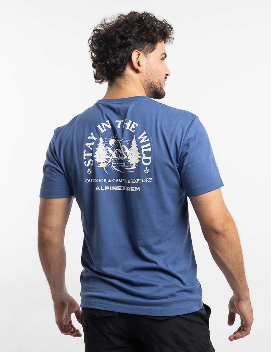 Polera Deportiva Manga Corta Hombre Alpinextrem
