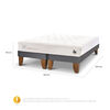 Cama Europea CIC Base Dividida 2 Plazas Cocopedic