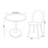 Juego de Comedor Zoy Home Saona Café 4 Sillas