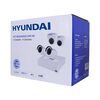 Kit 4 Cámaras de Seguridad Hyundai HY-DVR4CH DVR HD