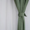 Set Cortina Doral Luciana 6 Piezas 140x220 cm Verde