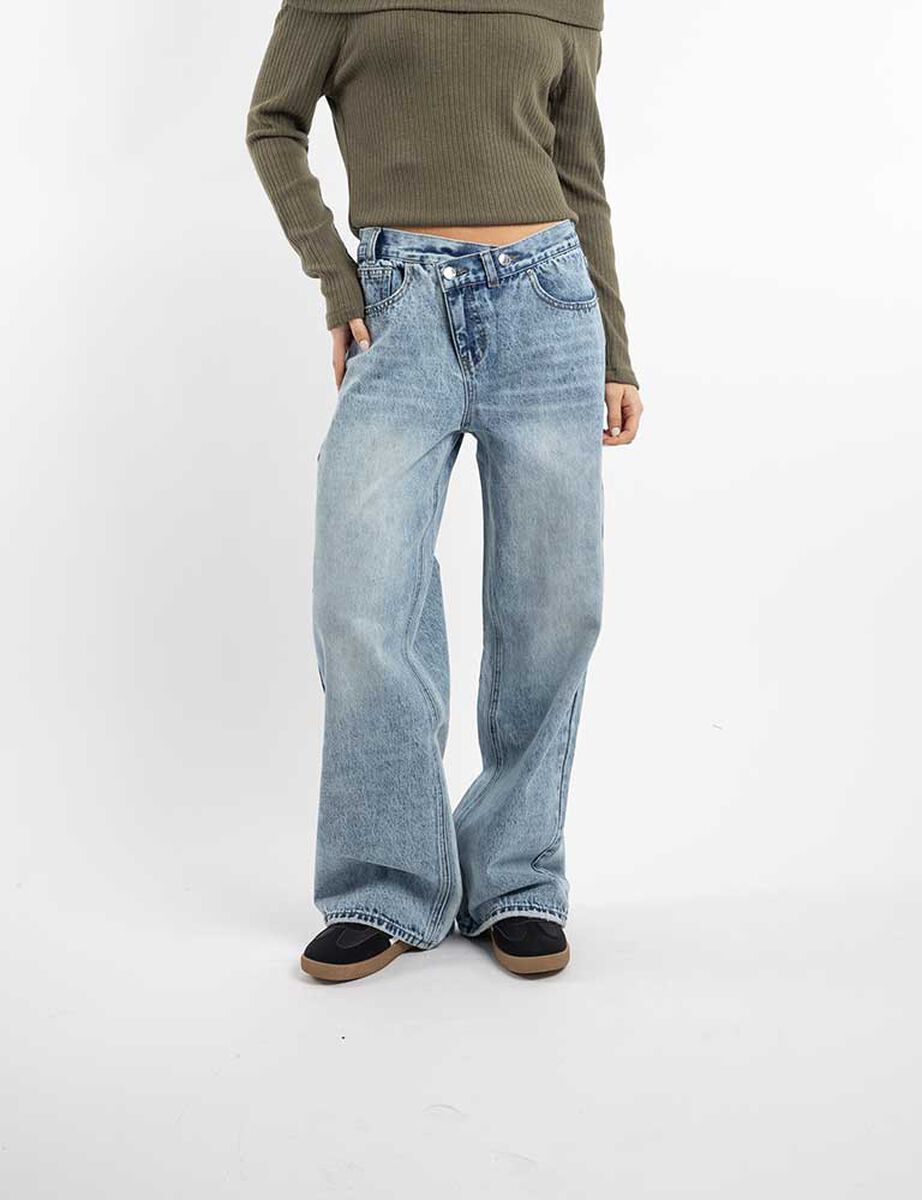 Jeans Wide Leg Mujer Icono