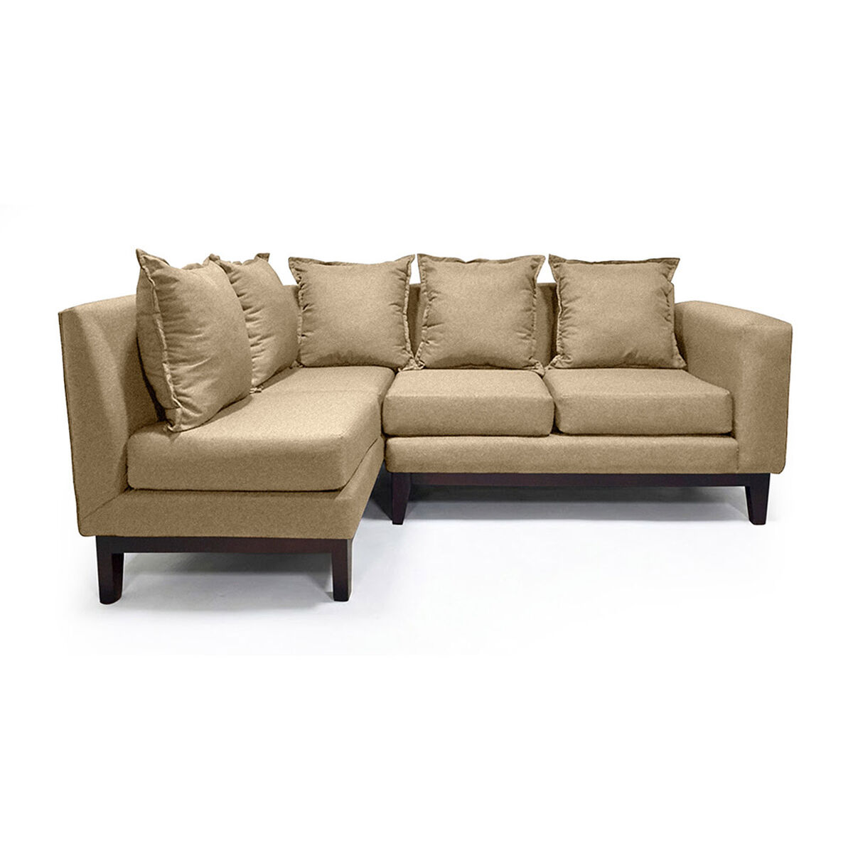Seccional Izquierdo Living Factory Berlin 4 Cuerpos Beige