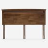 Cama Europea Rosen Base Dividida King Pratta + Respaldo + 2 Veladores Veneto