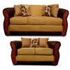 Juego de Living Elegant Detail Girona Sofá 3 Cuerpos + Sofá 2 Cuerpos Beige
