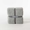 Frazada Poliéster SoHome 2 Plazas Sherpa Gris