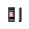 Teléfono Plegable Introtech KXSP-4G-GREY+BLACK Gris con negro