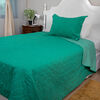 Quilt Doral 1,5 Plazas Turquesa Bubbly