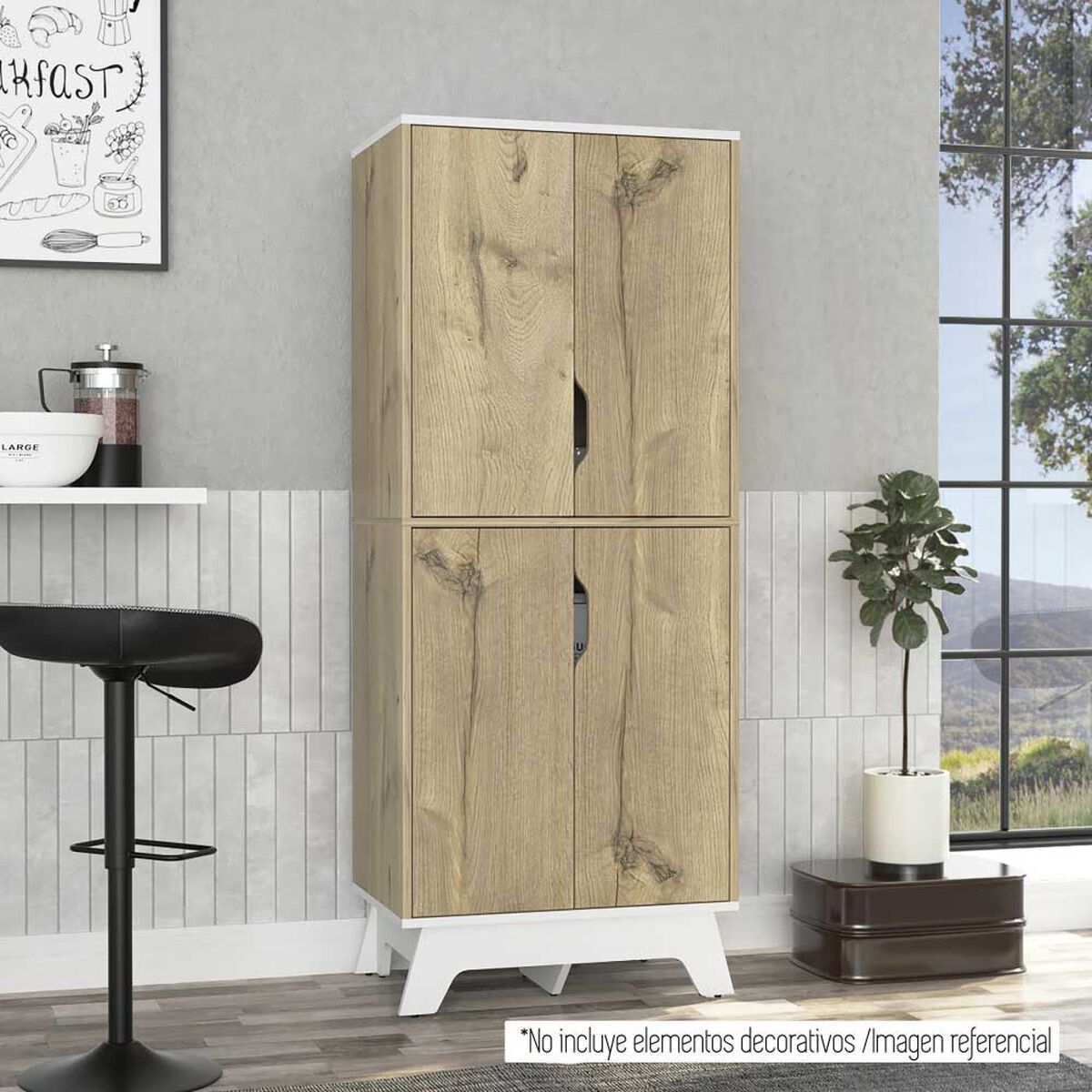 Alacena TuHome Bi Color Duna Blanco