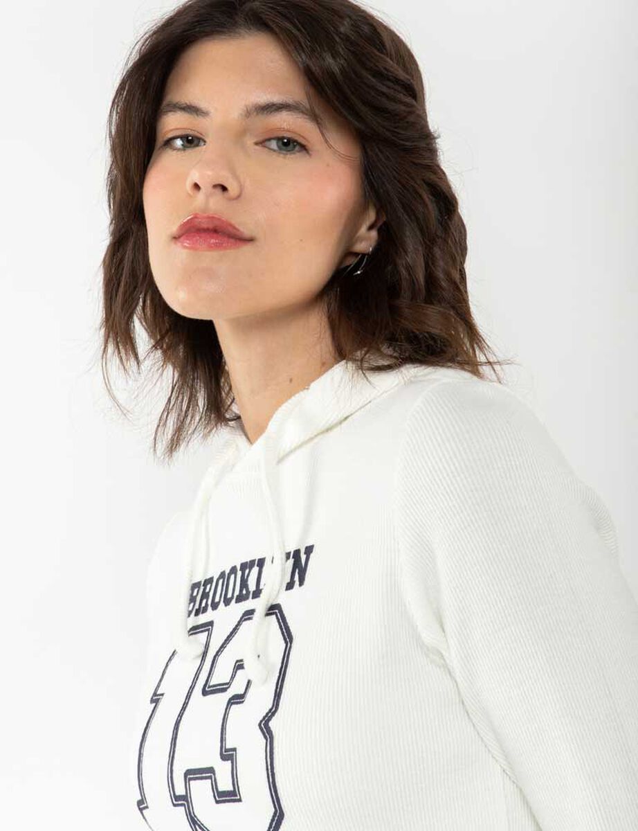 Polerón Crop Mujer Icono