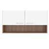 Mueble de Cocina Aereo Vekkahome Evandro 1 Puerta Blanco