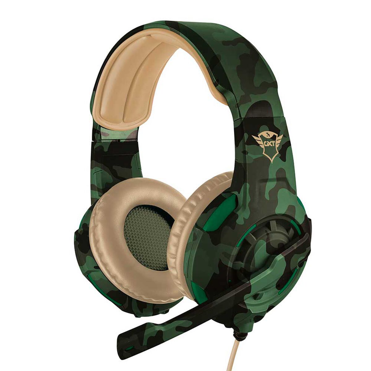 Audífonos Gamer Trust GXT310C Radius Jungle