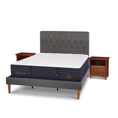 Imagen 2 del producto Cama Europea CIC King Grand Premium + Respaldo + Veladores