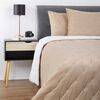 Cubrecama Plush Sherpa Zibel King Liso Beige