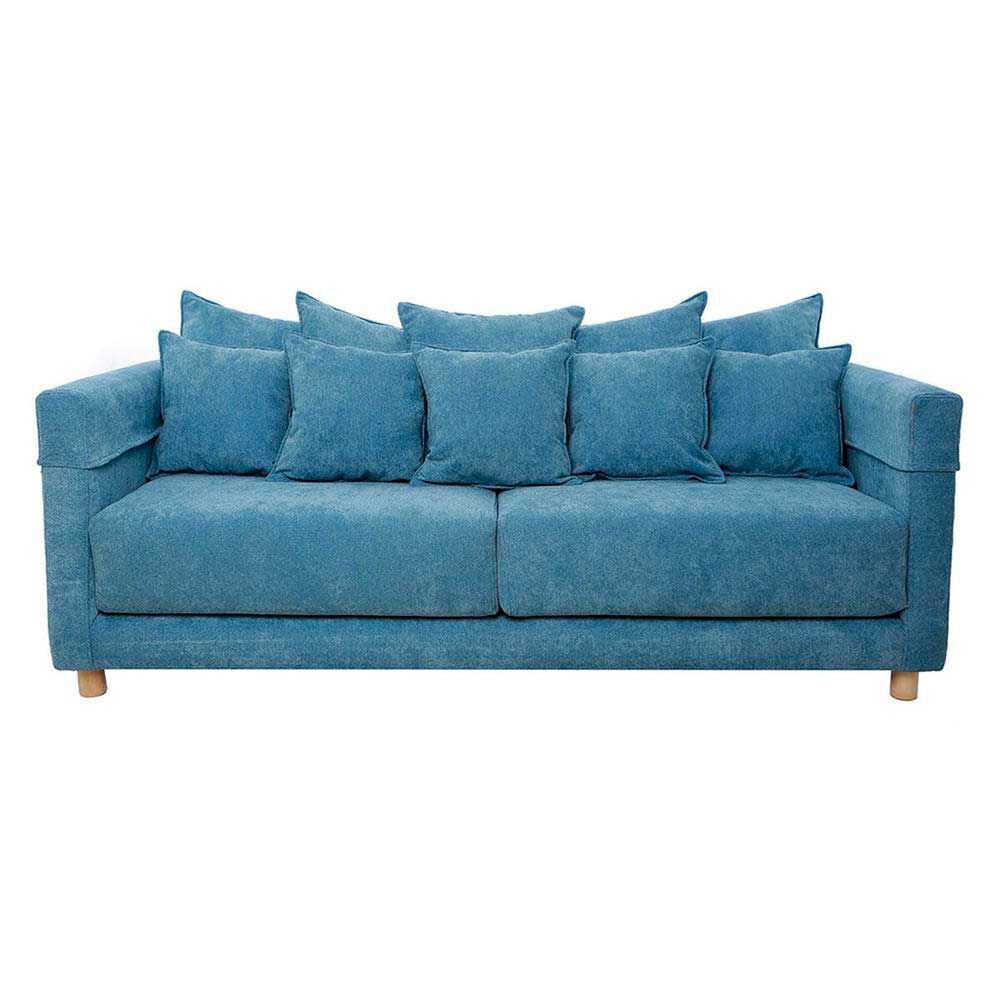 Sofá Barra Design Alma 3 Cuerpos Azul
