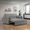 Sofá Cama Celta Luxe 3 Cuerpos Gris