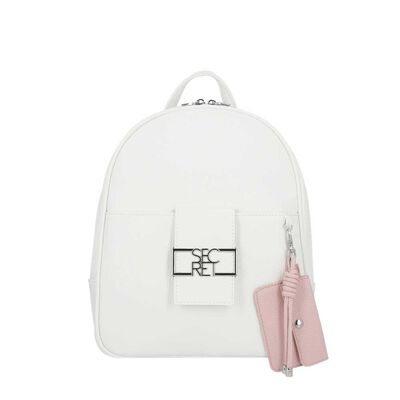 Mochila de Mujer Secret Ibiza SC7 Mediana Blanca