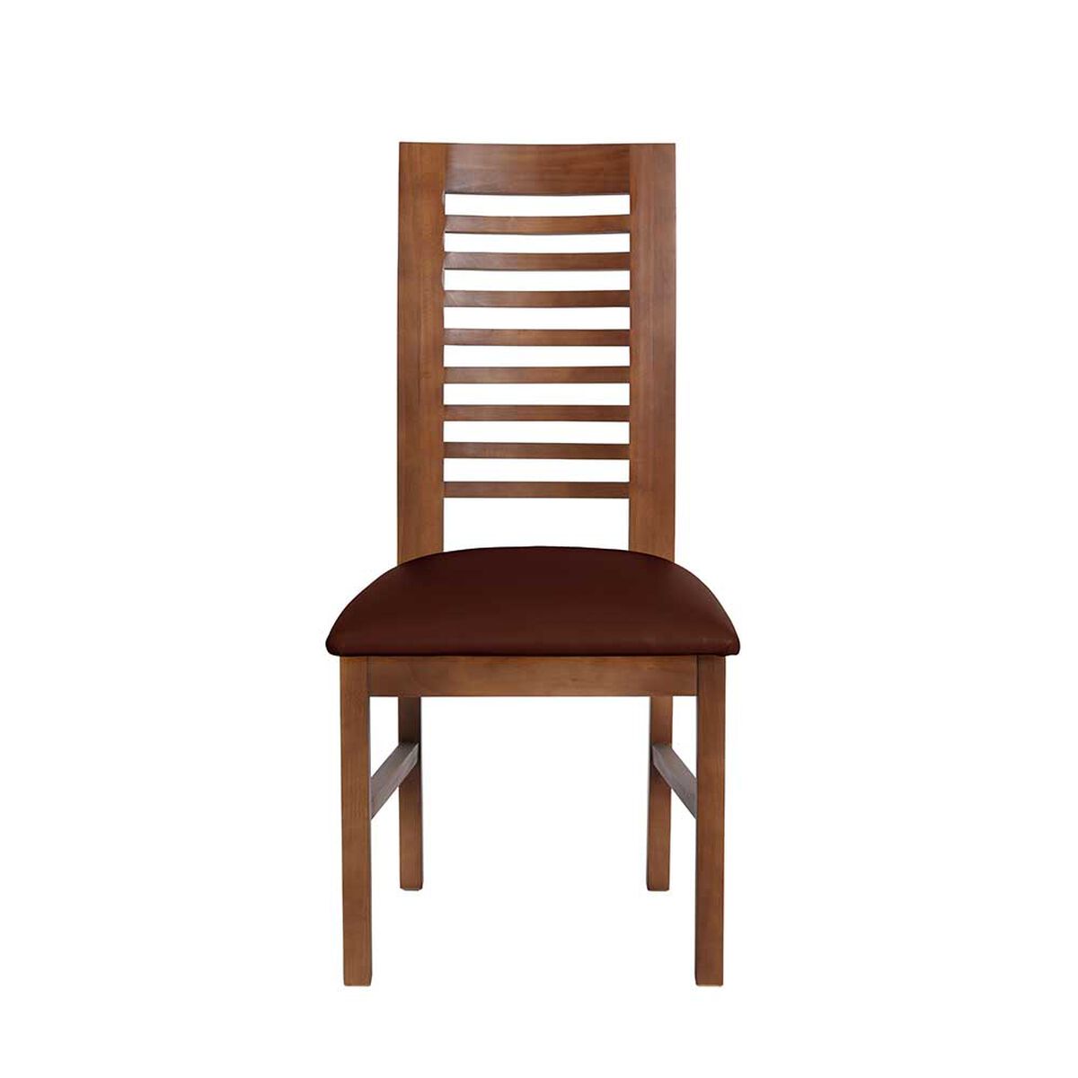 Juego de Comedor Latam Home Sevilla Salamanca 2 Sillas + 2 Bancas PU Chocolate
