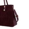 Cartera Tote Secret Zagreb SC7 Mediana Burdeo