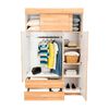 Closet Tuhome Manila 5 Puertas 2 Cajones Duna Blanco