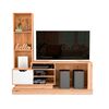 Centro de Entretenimiento TuHome Blake Hasta 55" Duna Blanco