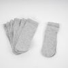 Pack 7 Calcetines Corto Gris Mujer Icono
