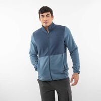 Polerón Deportivo Hombre Alpinextrem Azul, Negro, Verde