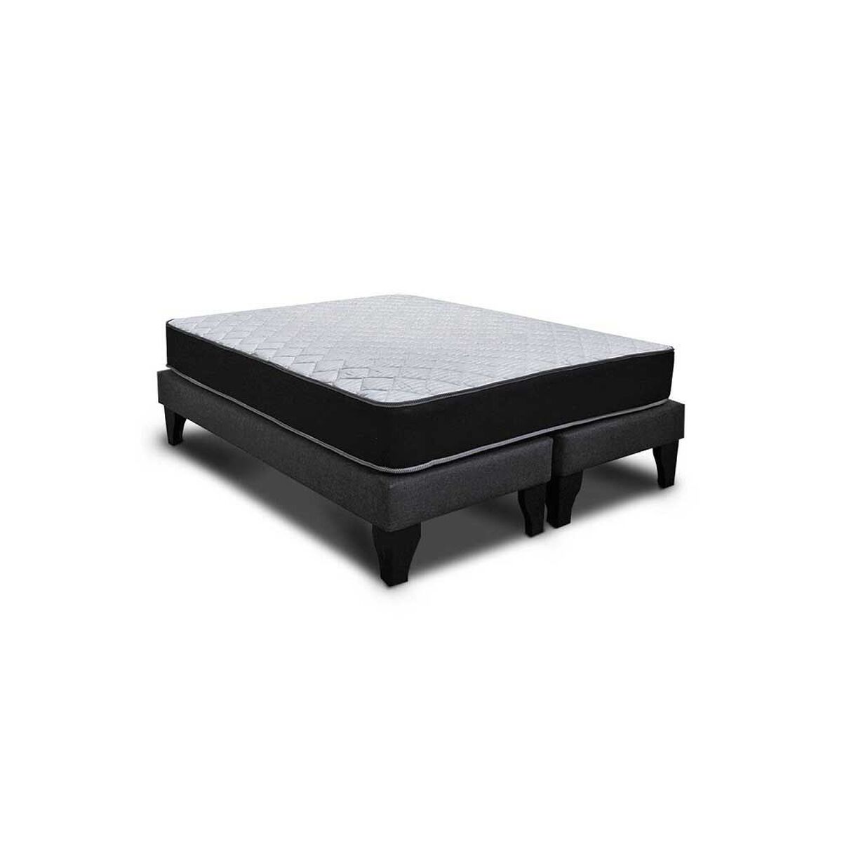 Cama Europea Espumix Base Dividida 2 Plazas New E800