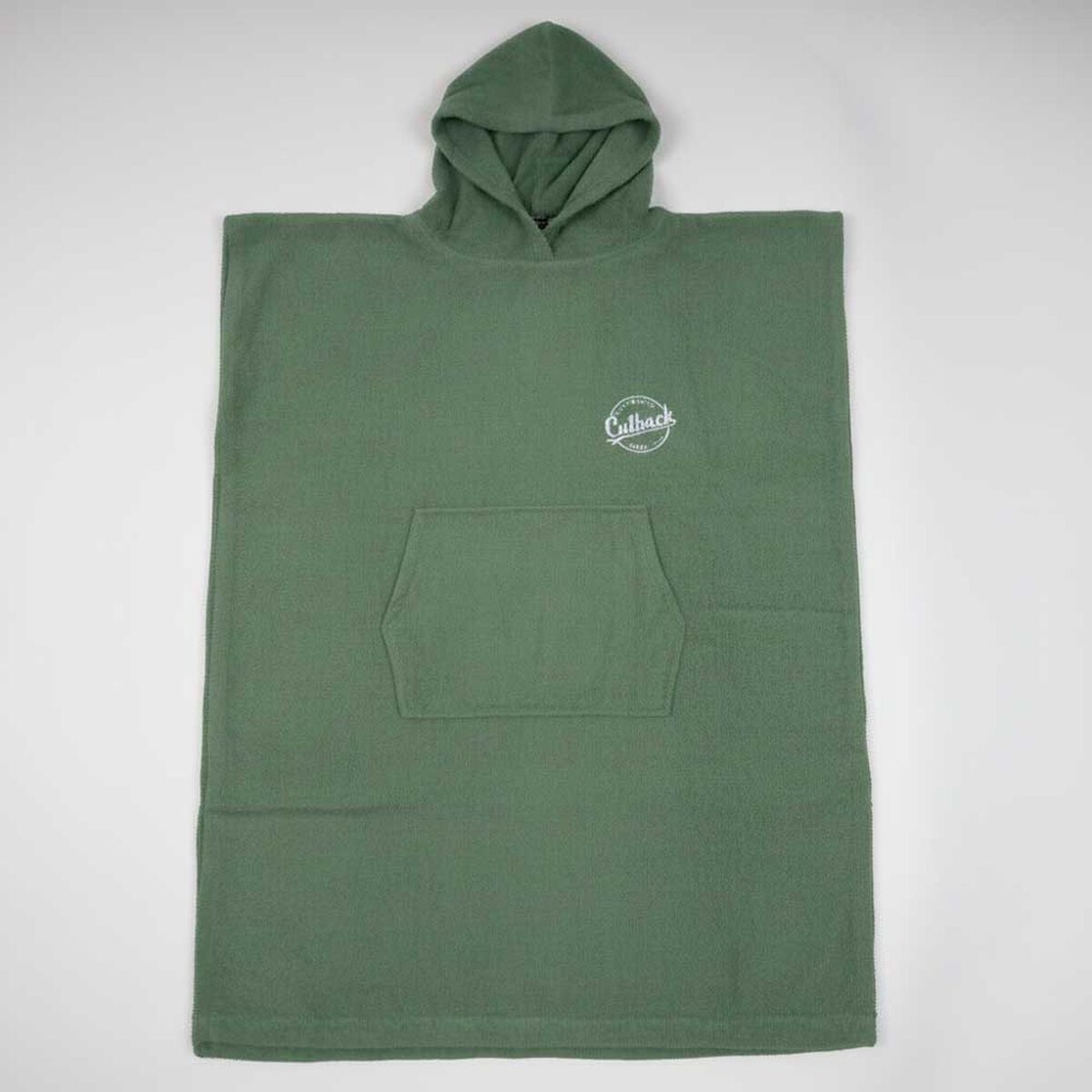 Toalla Poncho Surf Juvenil Cutback Verde